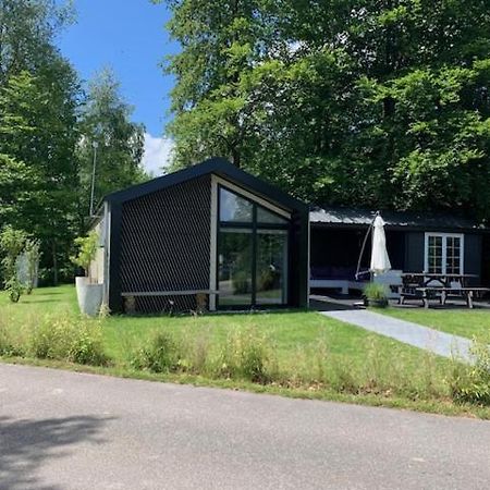 Luxe Chalet In Oosterwolde In Friesland, Op Rustig Park Met Uitzicht Op Meer En Strandje Ngoại thất bức ảnh